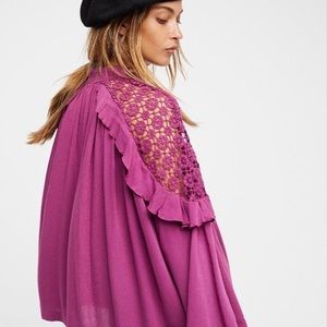 Free People Purpley Pink Top